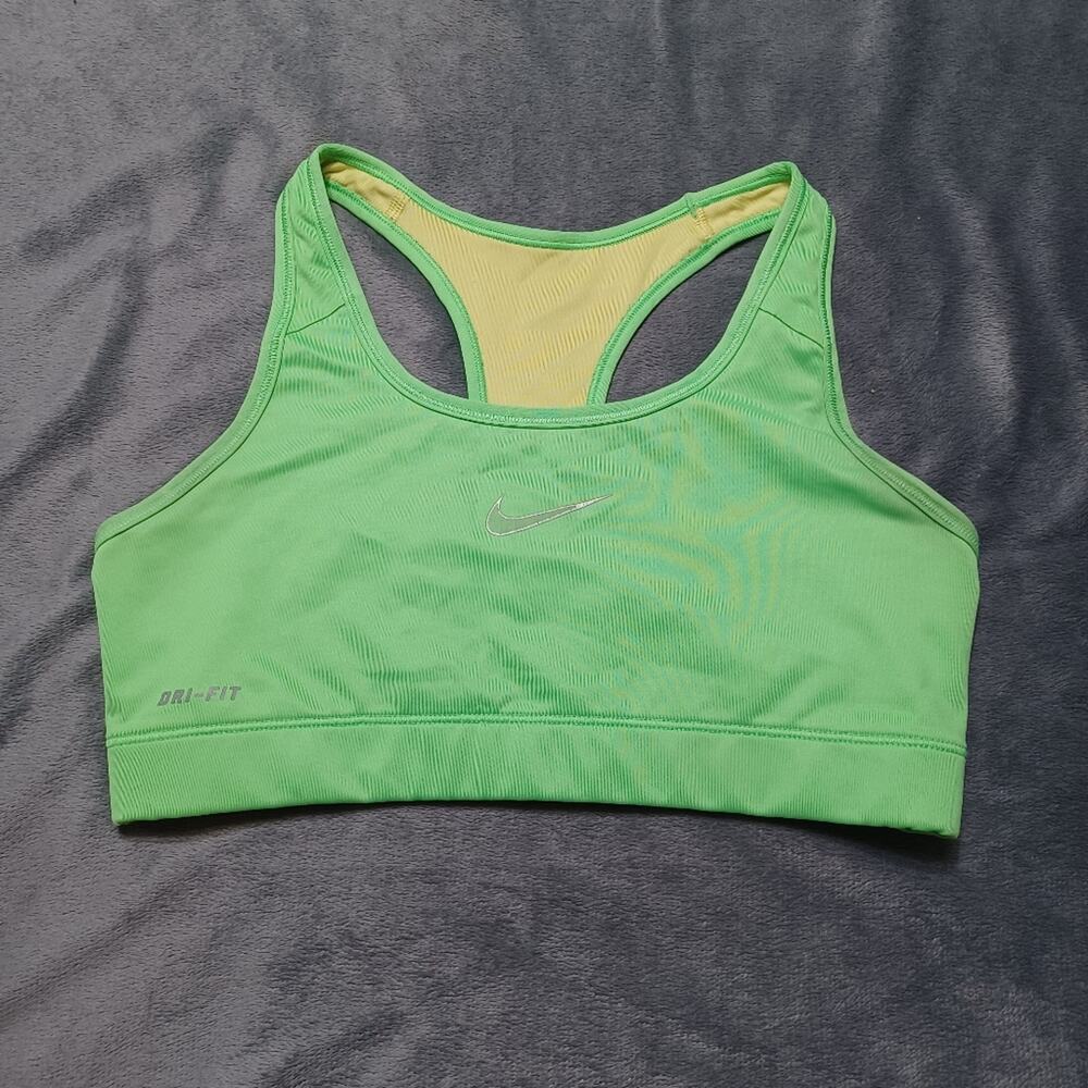 Nike Pro Sports Bra Womens Swoosh‎ Mint Green